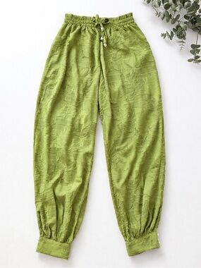 Lightweight Olive Green aladin Pants